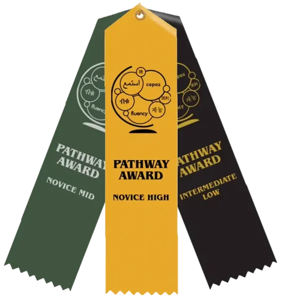 Global Seal award ribbons.